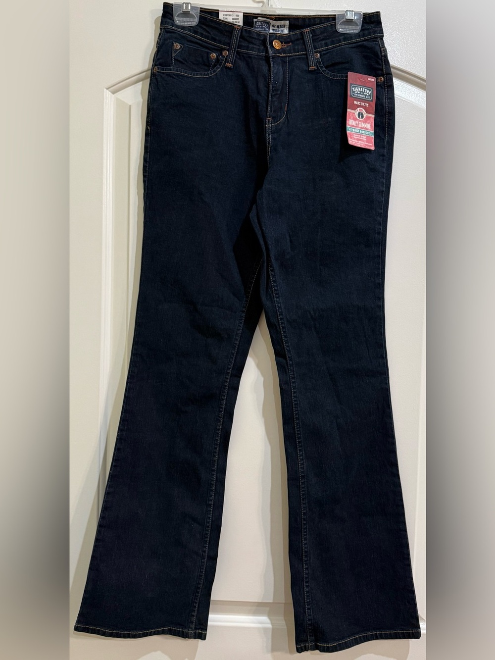 Levi's Dark Wash Blue Flare Totally Slimming Bootcut Jeans